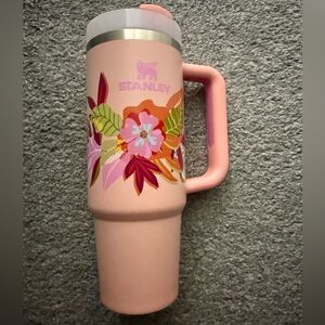 Stanley Pink Floral Insulated Mug